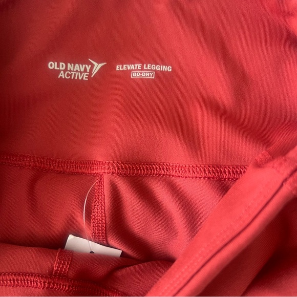 Red orange  Cargo Pants old navy medium petite - Picture 5 of 11